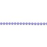 Ribbon of Flower Applications art.T-31, color 2640 - lilac/1m