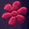 Applications "Daisy" art. A28, color 1860 - red/1pc.