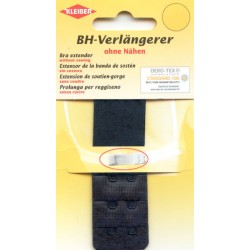 Bra extender without sewing 2x3 30x105 mm black
