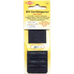 Bra extender without sewing 2x3 35x105 mm black