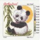 Paveikslėlis siuvinėjimui "Panda", 15x15 cm