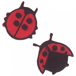 Iron on Application "Ladybug" art.LM-0231/2pcs.