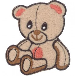 Iron on Application "Teddy bear" art.LM-0241A/1pc.