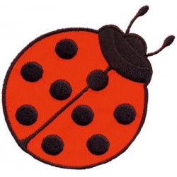 Iron on Application "Ladybug" art.LM-0230 /1pc.