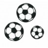 Termoaplikacija "Futbolo kamuoliai", art.LM-2772/3 vnt.