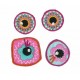 Iron on Application "Eyes" art.LM-2791/4pcs.