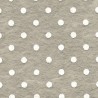 Dot printed felt sheet 20x30 cm color - light gray