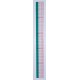 Graph Ruler, 50x500 mm, metric scale, art.7703