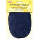 Suede patches art. 854-04 dark blue/2x15.5 cm x 10 cm