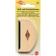 Wool and cashmere comb art.920-57, wood handle
