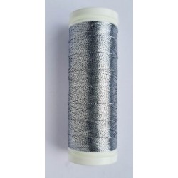 Metalizuotieji siuvinėjimo siūlai "SILVA 40N", spalva 1860 - sidabro/250 m