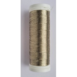 Metallic Thread "SILVA 40N", color 1861 - light gold/250 m