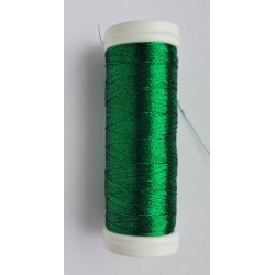 Metalizuotieji siuvinėjimo siūlai "SILVA 40N", spalva 1866 - žalia/250 m