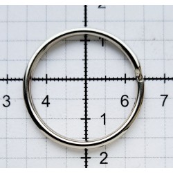 Žiedas raktams 25/1.5 mm/nikelis/1 vnt.