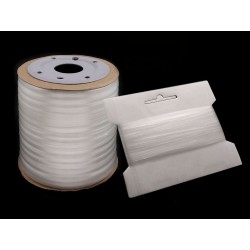 Silicone tape 8x0.16 mm, mat/500 m