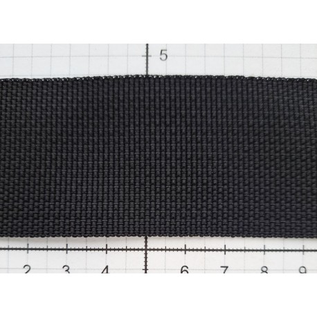 Polypropylene thin Webbing 40 mm black/1 m