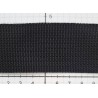 Polipropileninė diržo juosta 40 mm juoda plona/1m