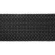 Polycotton webbing 38x1.35 mm black/1 m