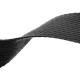 Polycotton webbing 38x2.20 mm black/1 m