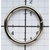 Metal O-ring of steel wire 25/3.0mm nickel/10 pcs.