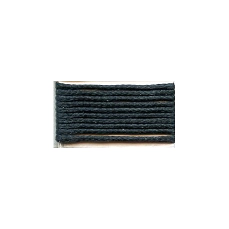 Waxed braided Threads "Hektor 0.6 mm" black/1500m