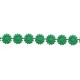 Juostelė iš gėlyčių-ramunių art.T-19, spalva 3600 - žalia/1 m