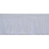 Fringe Trim art.PP-60, 60 mm, polypropylene, color 001 - off white/1 m