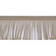 Fringe Trim art.PP-60, 60 mm, polypropylene, color 730 - gold/1 m