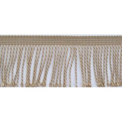Fringe Trim art.PP-60, 60 mm, polypropylene, color 730 - gold/1 m