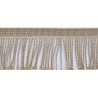 Fringe Trim art.PP-60, 60 mm, polypropylene, color 730 - gold/1 m