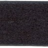 Velcro (kontaktinė) klijuojama juosta 100mm/švelni pusė, juoda/1m