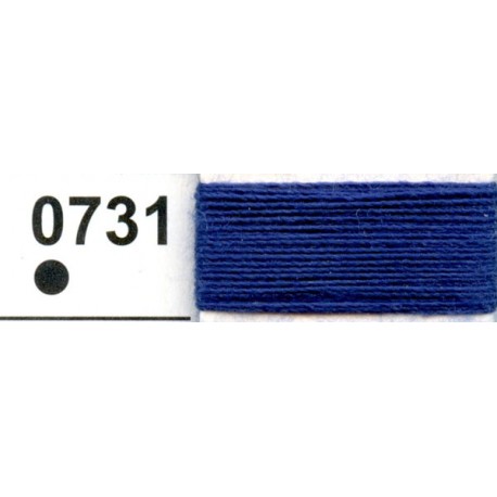 Siuvimo siūlai Talia 30/70 m, spalva 731 - tamsi mėlyna