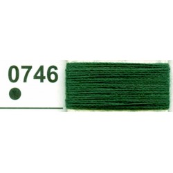 Sewing threads Talia 30/70m  for heavy fabrics, jeans, upholstery, leather, color 746 - dark green