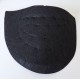 Shoulder pads for overcoats art. I3B-18 black/1 pair