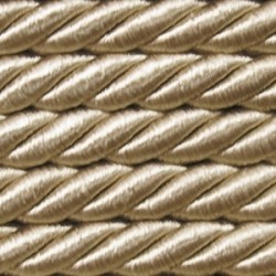 Viscose-cotton Piping Trim WS-5/T, color - light beige/1m