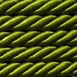 Viscose-cotton Piping Trim WS-5/T, color - olive/1m