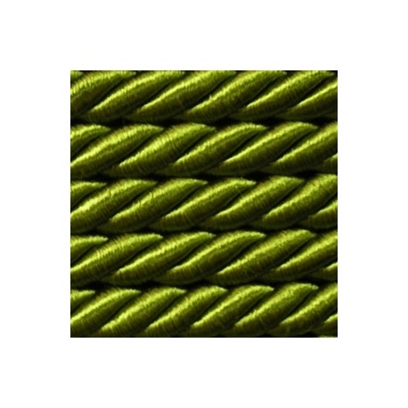 Viscose-cotton Piping Trim WS-5/T, color - olive/1m