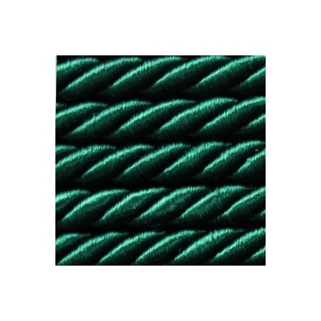 Viscose-cotton Piping Trim WS-5/T, color - dark green/1m