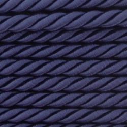 Viscose-cotton Piping Trim WS-5/T, color - dark blue/1m