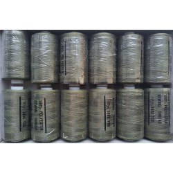 Plyester Sewing threads 50 S/2, kolor 488-khaki/1000Y