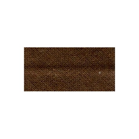 Cotton Insertion Piping width 10 mm, color 24D - dark brown/1 m