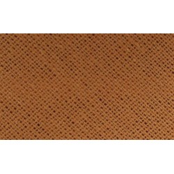 Medvilninis apsiuvas (kantas) su virvute, 10 mm, spalva 051 - šviesi ruda/1 m