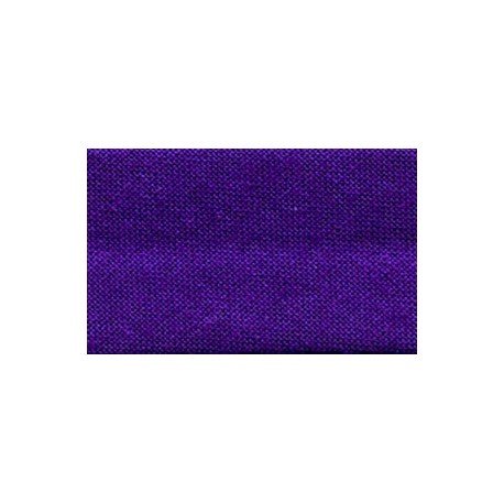 Medvilninis apsiuvas (kantas) su virvute, 10 mm, spalva 06C - violetinė/1 m