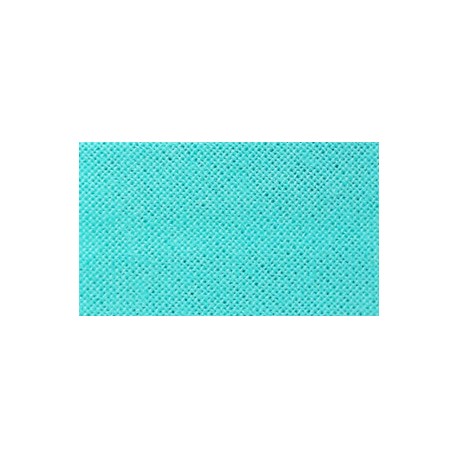 Cotton Insertion Piping width 10 mm, color 049 - turquoise green/1 m
