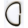 D-ring of steel wire art.30/18/2.8/nickel/1 pc.