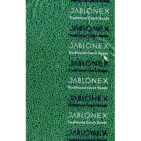 Preciosa biseris, dydis 10/0, žalios spalvos/50 g