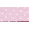 Single Fold printed Bias Binding Cotton Width 20 mm color 165 - light pink/1 m