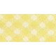 Single Fold printed Bias Binding Cotton Width 20 mm color 145 - yellow/1 m