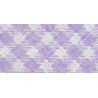 Single Fold printed Bias Binding Cotton Width 20 mm color 152 - lilac/1 m