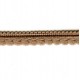 Mini Pom Pom Trim, 9mm, art. PA-10, color 710-dark beige/1 m